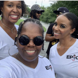 EPiC Women “sized” V- neck T-Shirt 2XL,3XL